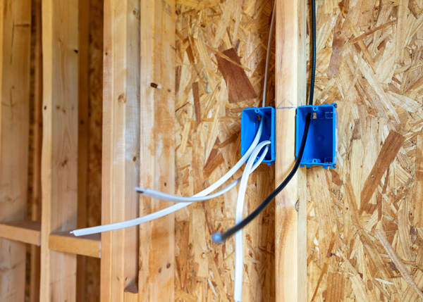 Home wiring services for additions or renovations from Climate Design Home Services.